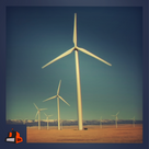 Spinning Wind Turbines - Feel the Wind Turbines in Your Lounge