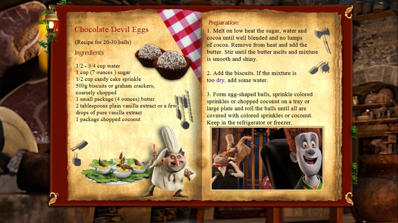 Interactive cookbook