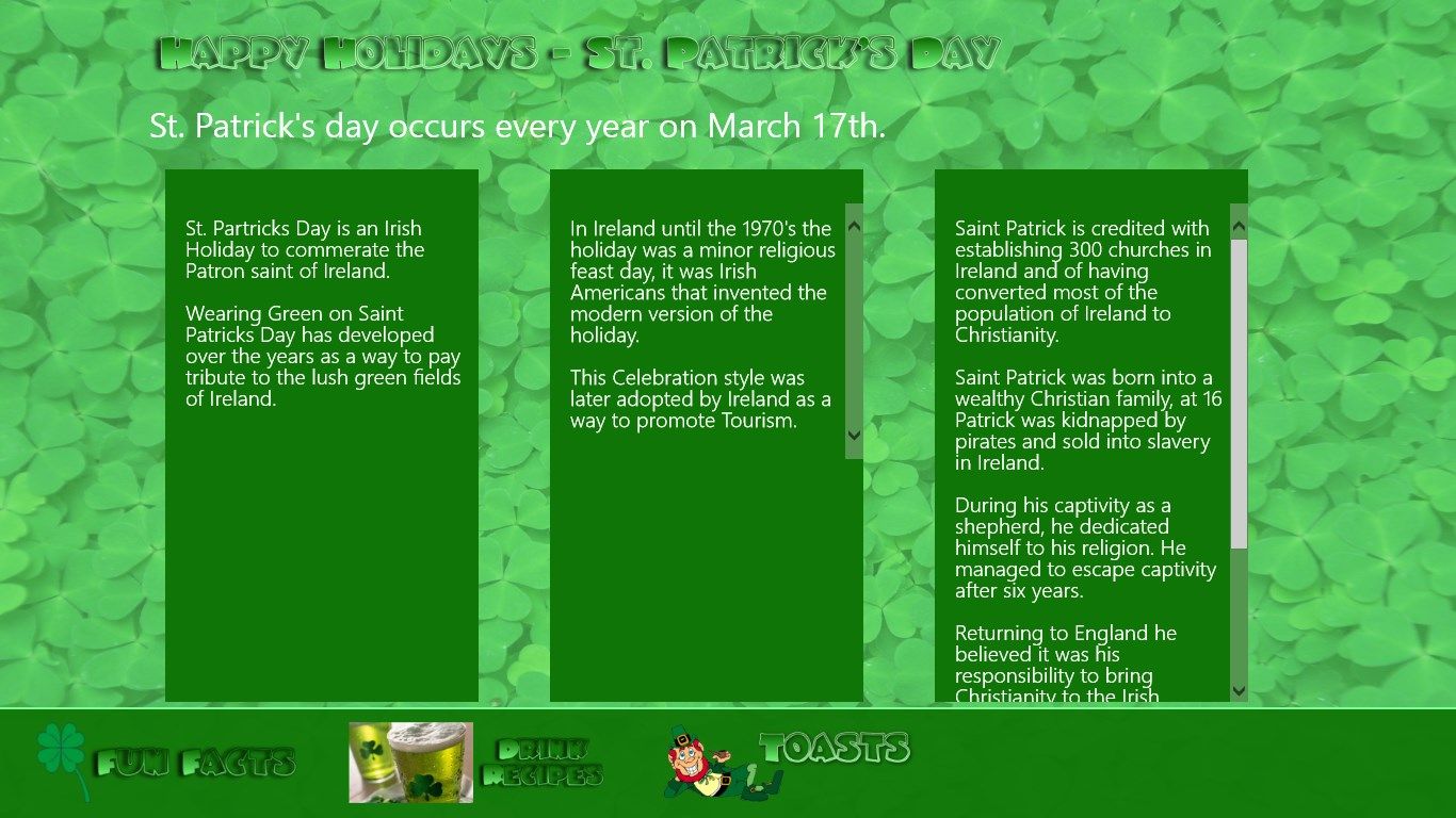 Get the history of St. Patrick's Day