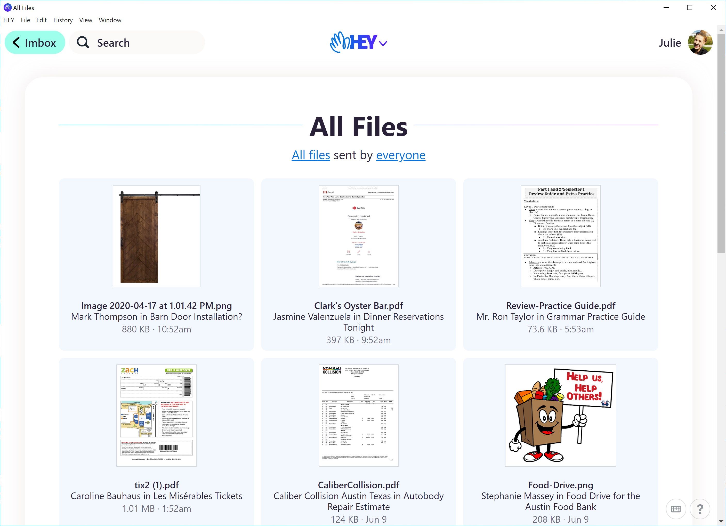 Find files without digging.