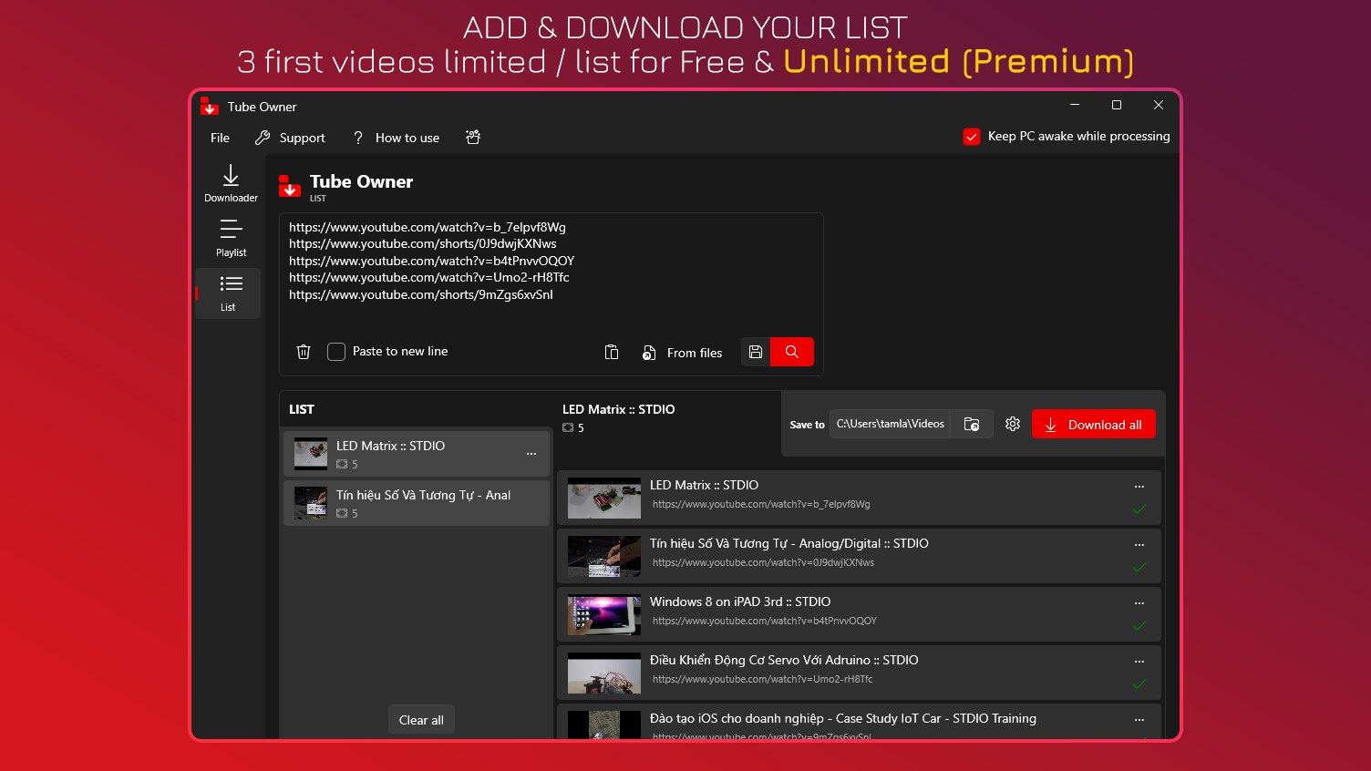 Video Downloader - Tube Owner
