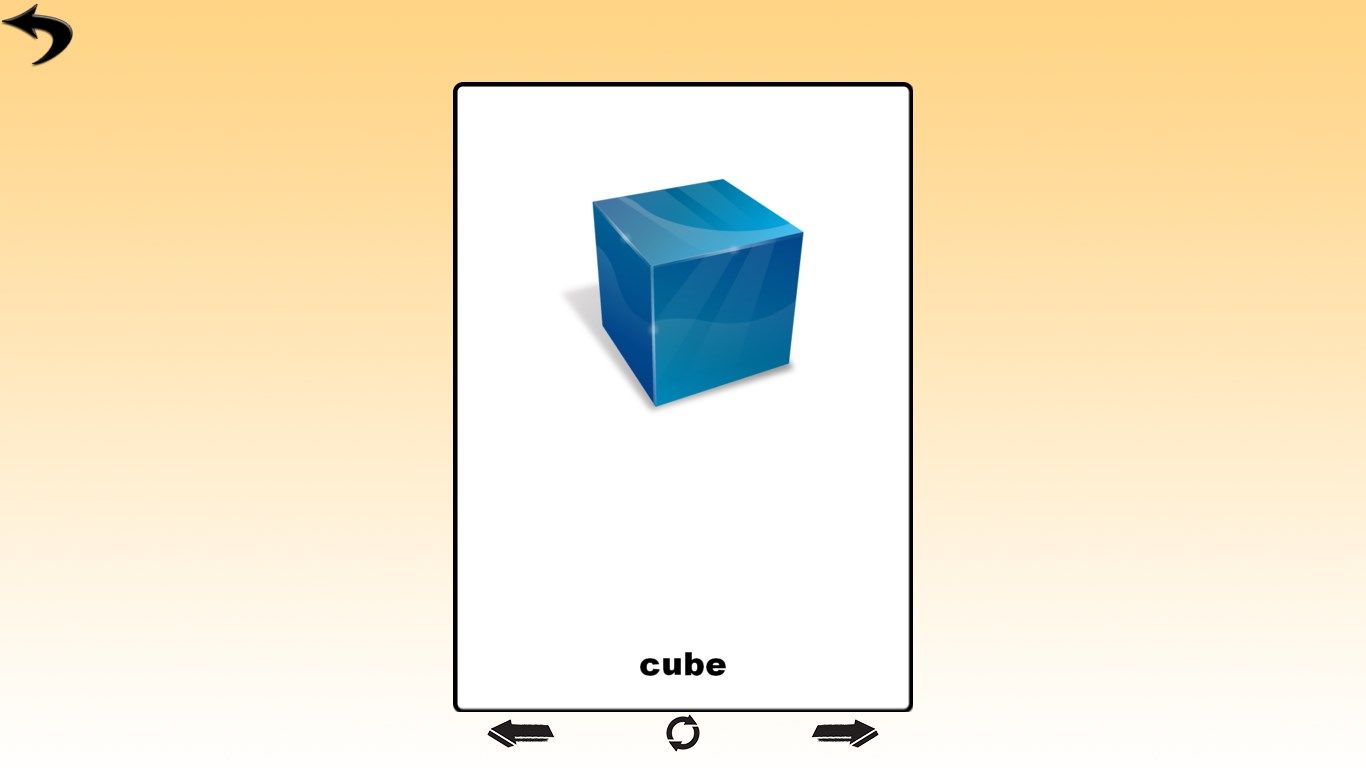 Sight word: cube