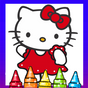 Cute Cat Coloring Book - Kitty Games For Kids