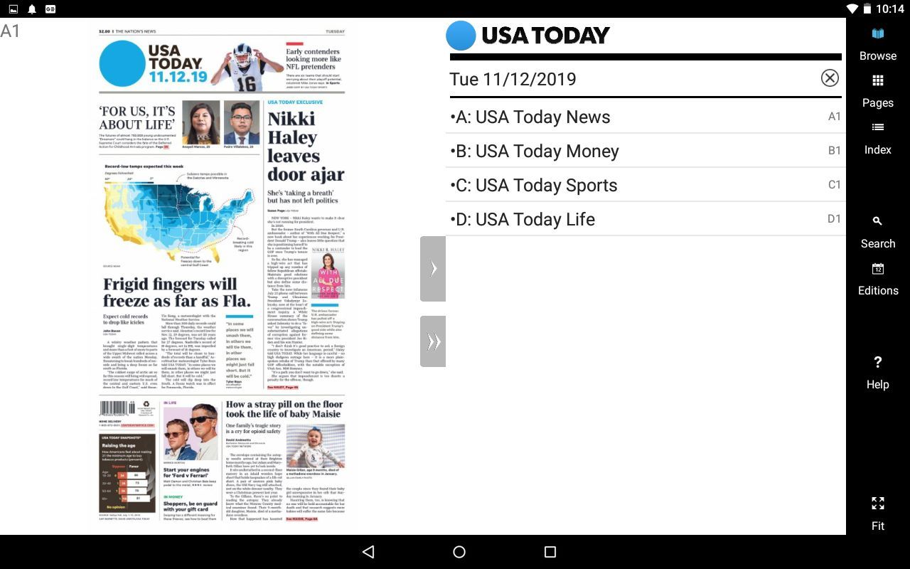 USA TODAY e-Newspaper