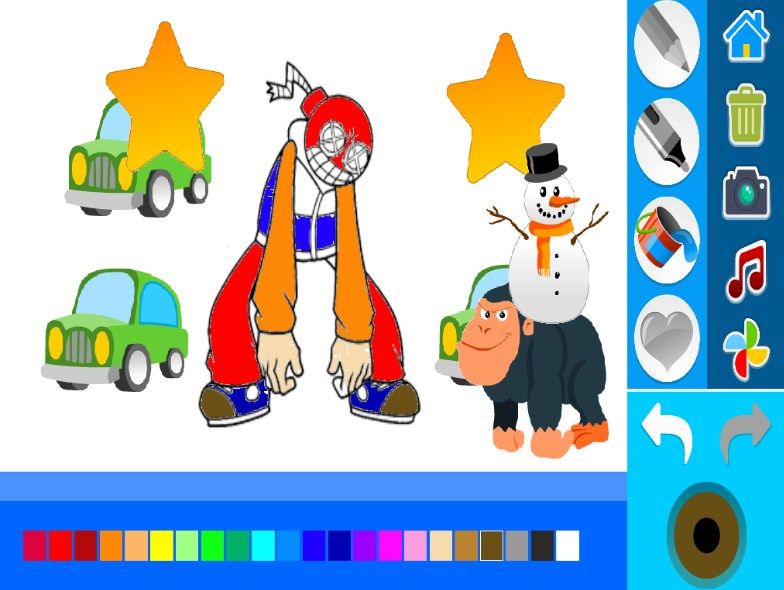 Coloring Whitty Mod FNF