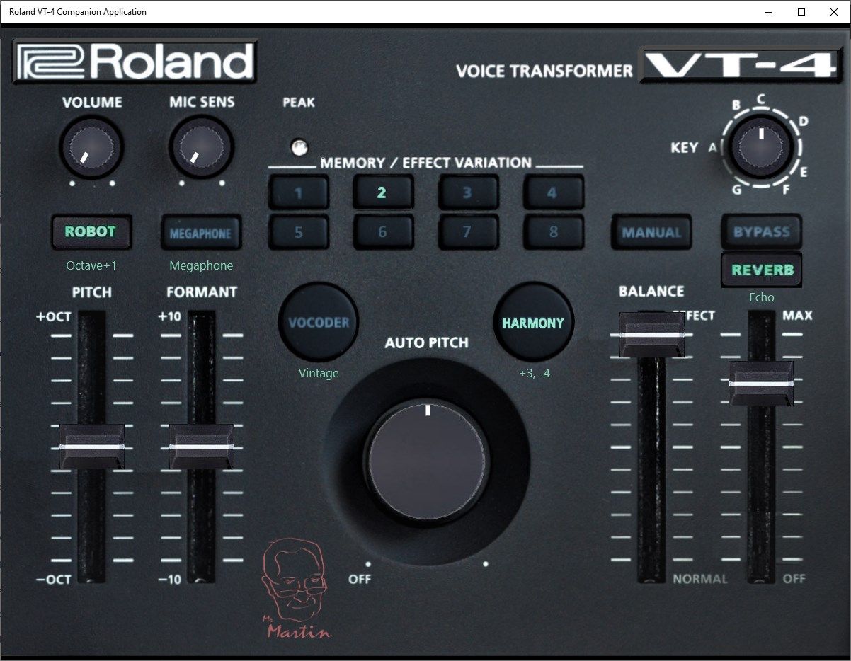 Roland VT-4 Companion Application
