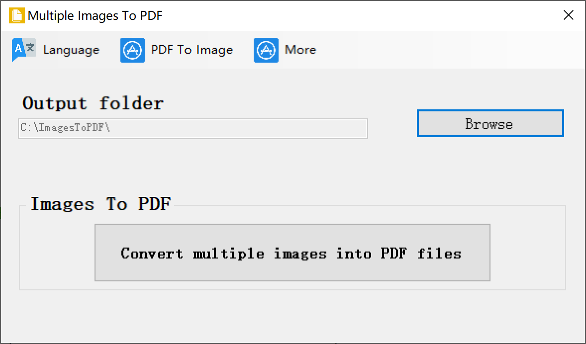 Multiple Images To PDF