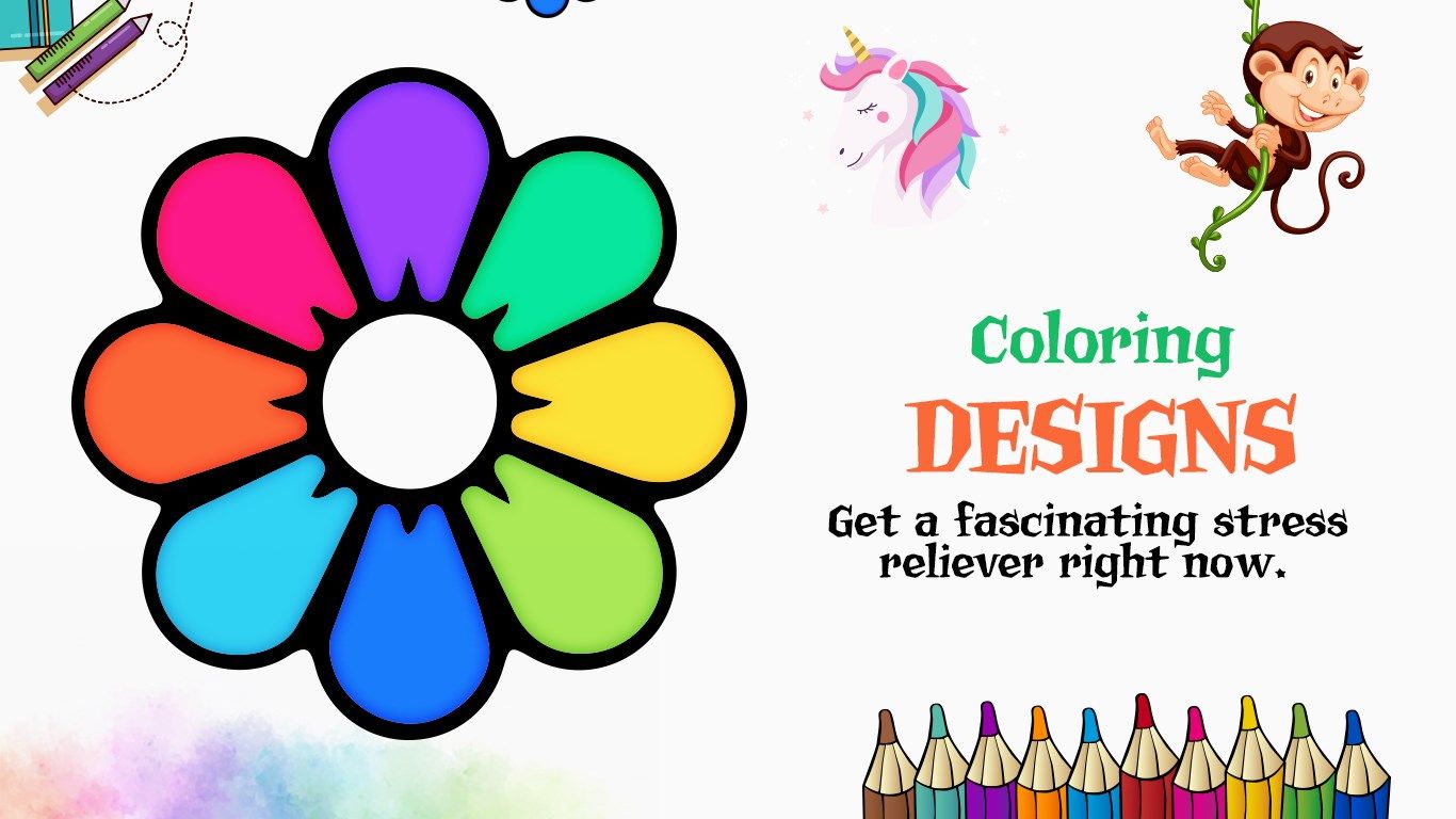Adult Coloring Book Games