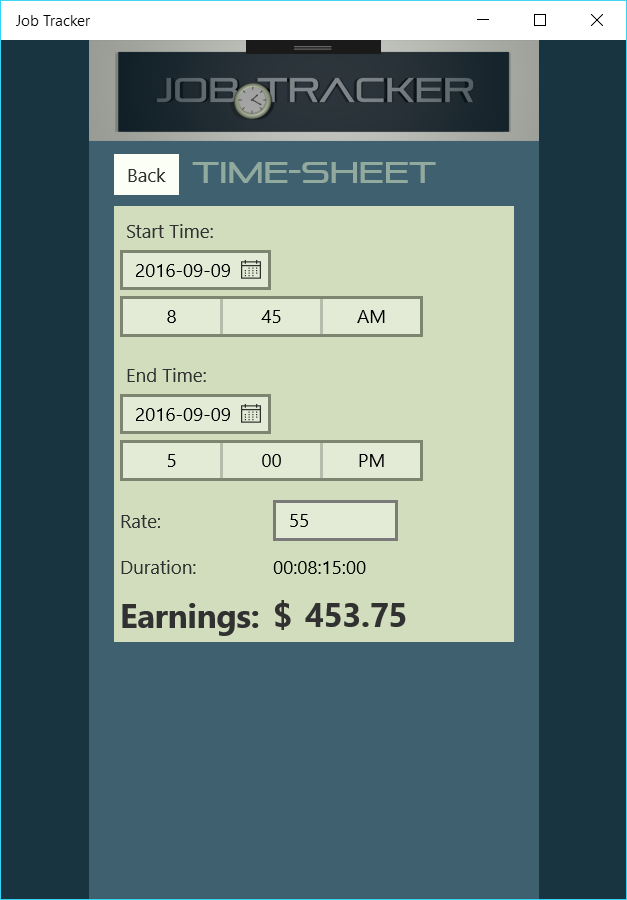 Easily manage individual time sheets to ensure accuracy.