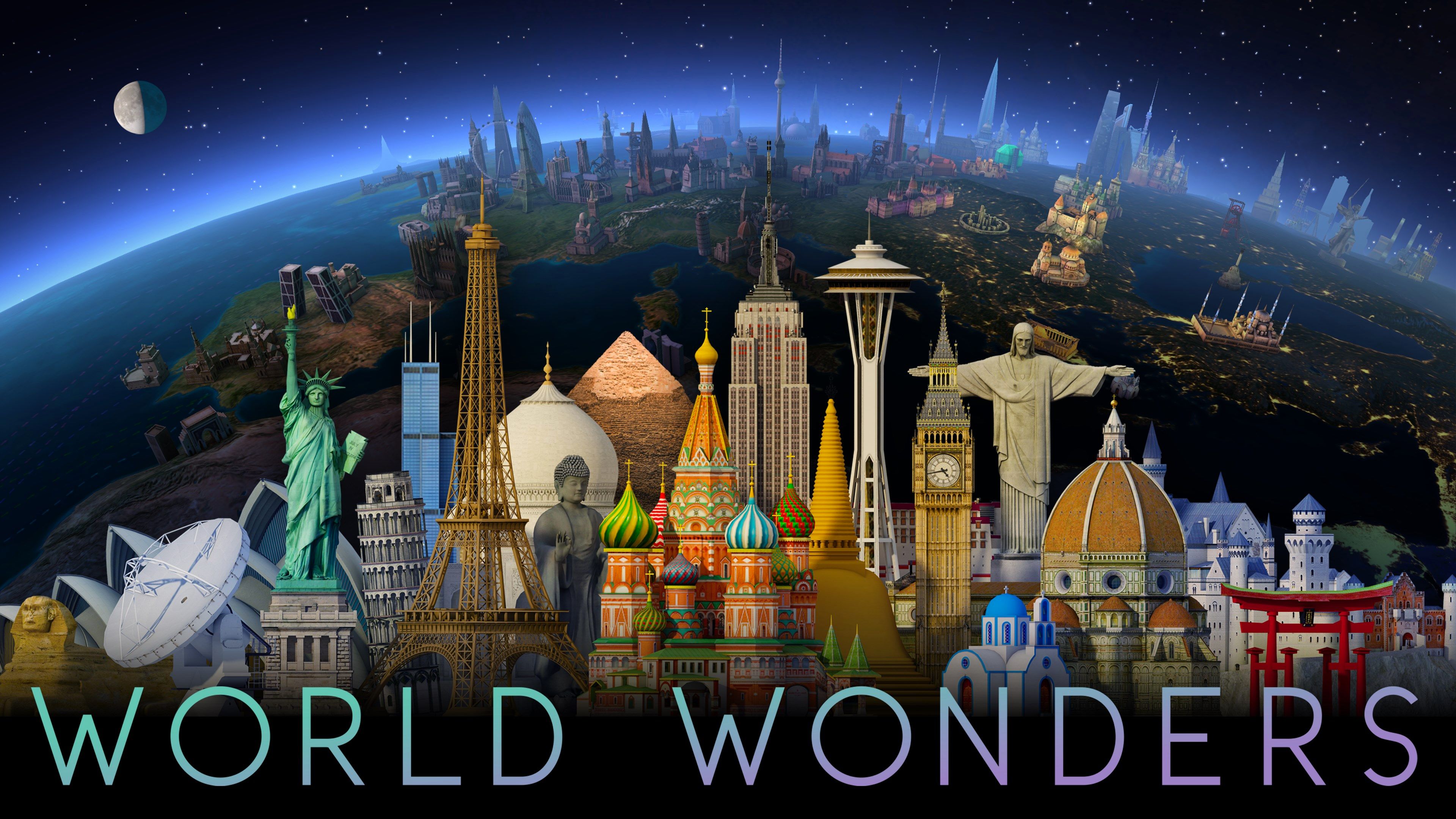More than 500 wonders of the world