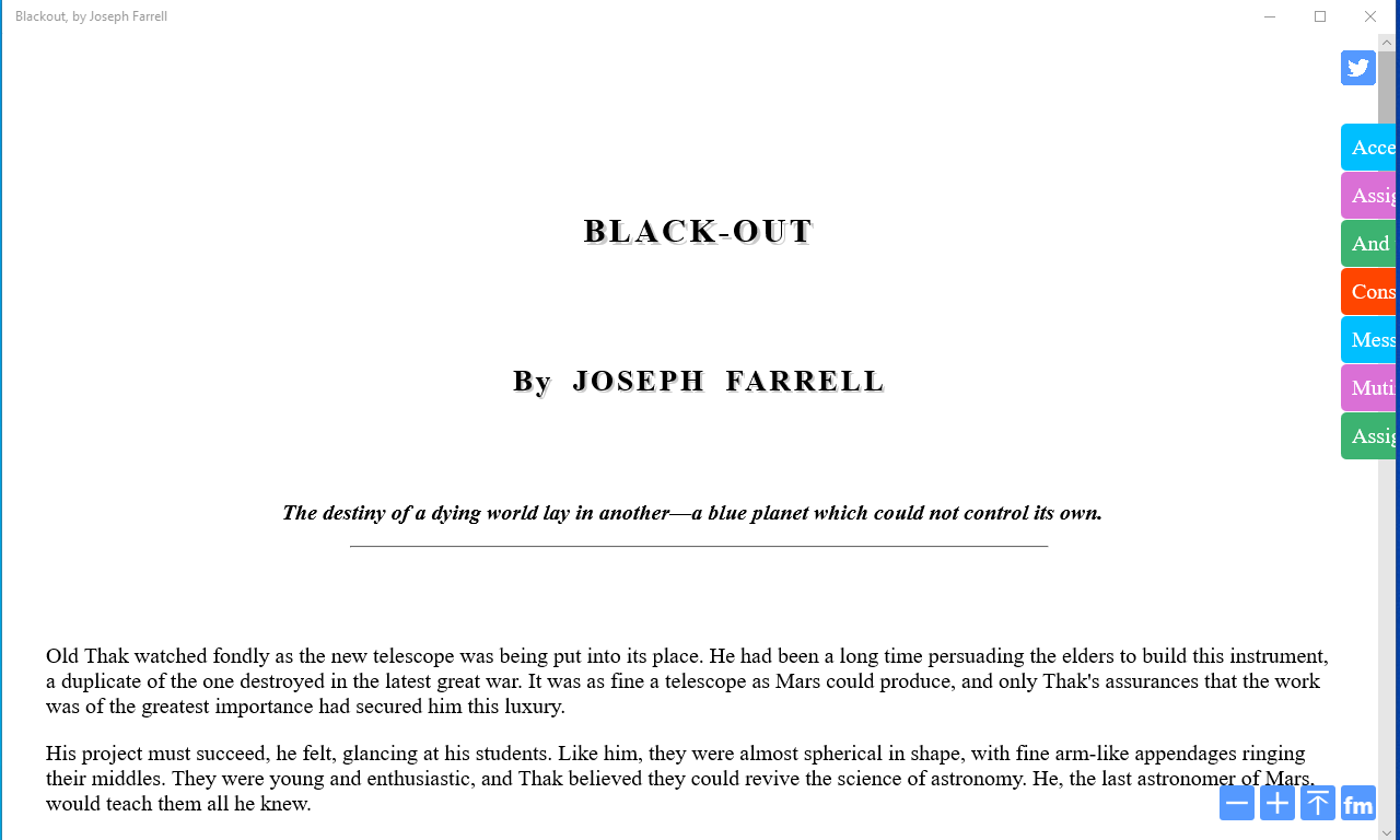 Blackout by Joseph Farrell