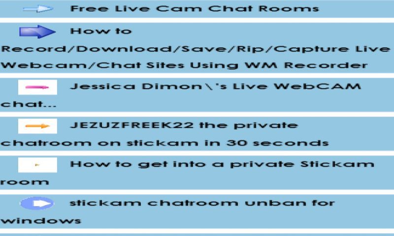 chat rooms with cam