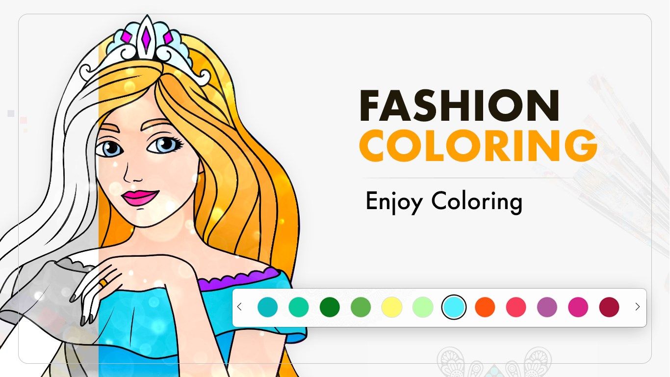 Coloring Book for You and Me - Tap and Paint