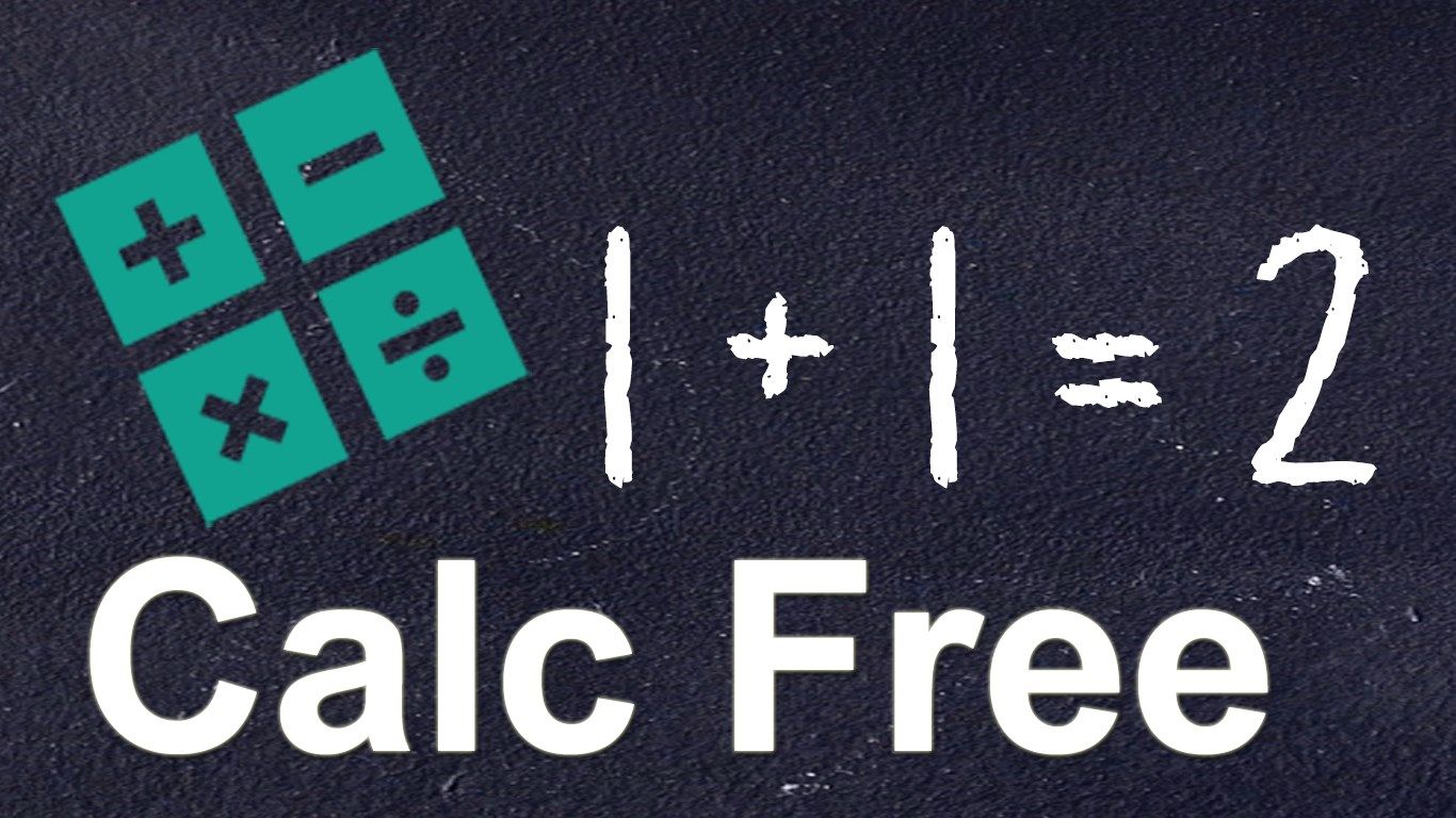 Calc Free is a simple, easy to use calculator.