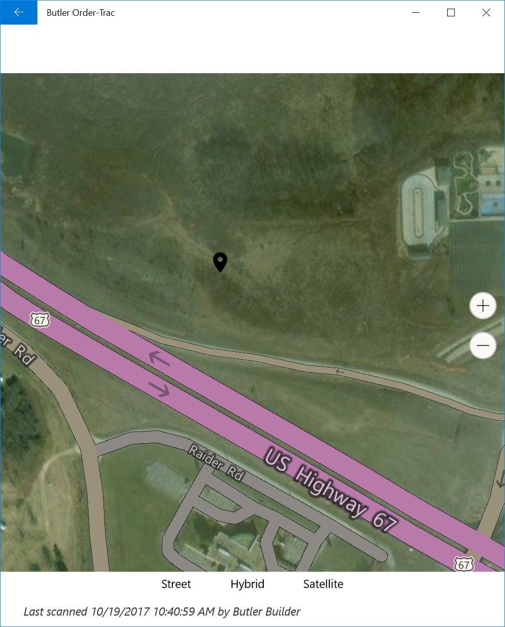 Package Location (GPS)
