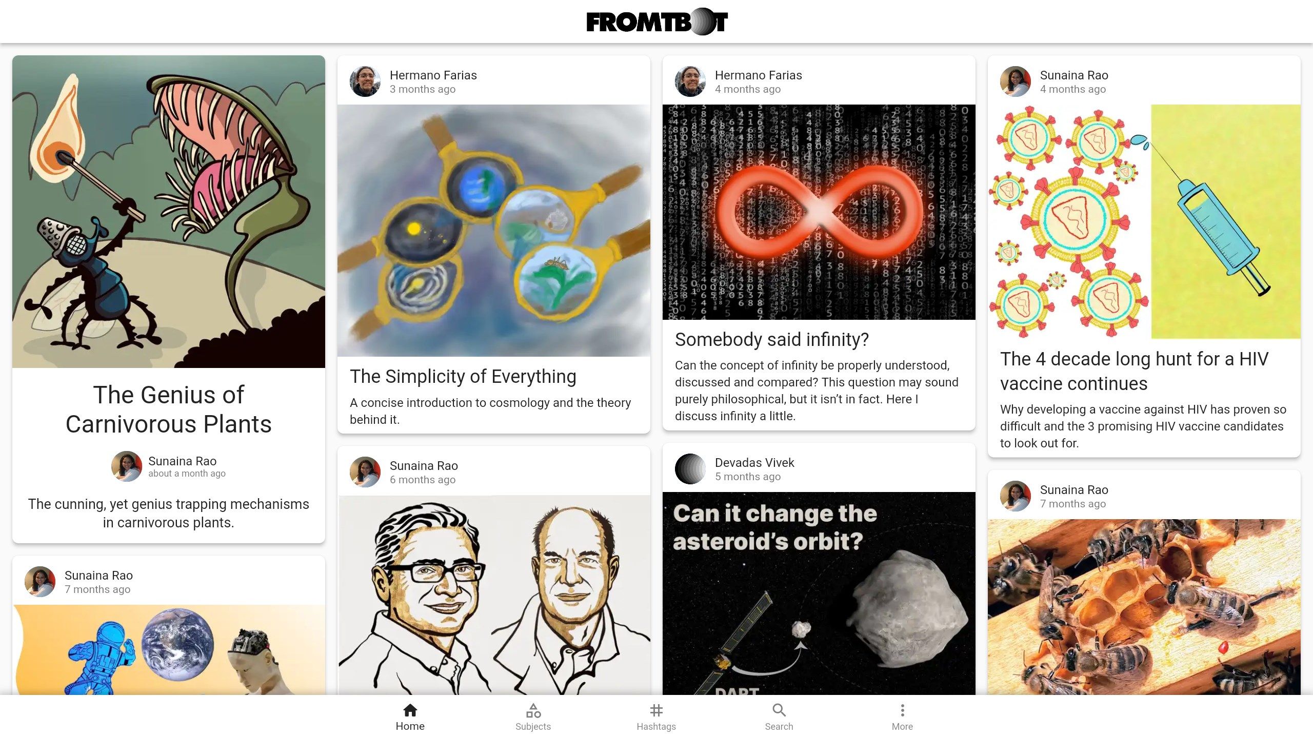 Science Magazine - FROMTBOT