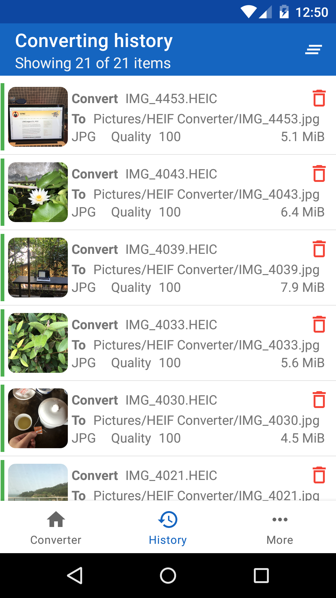 HEIC/HEIF/AVIF to JPEG, PNG Converter - Keep metadata