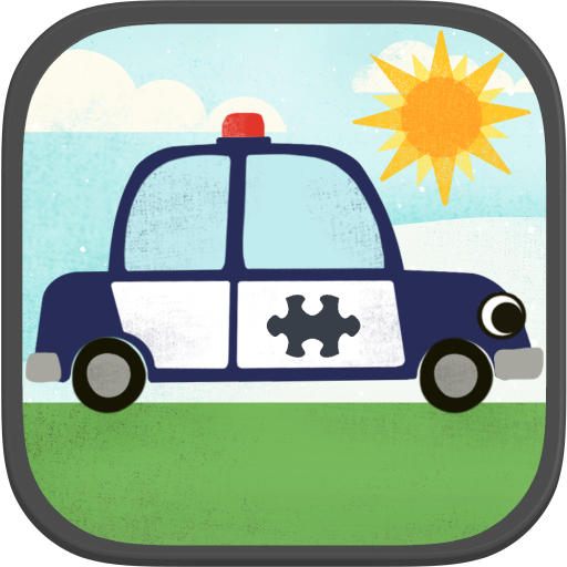 Car Games for Kids: Fun Cartoon Airplane, Police Car, Fire Truck, and Vehicle Jigsaw Puzzles HD for Toddler and Preschool - Free