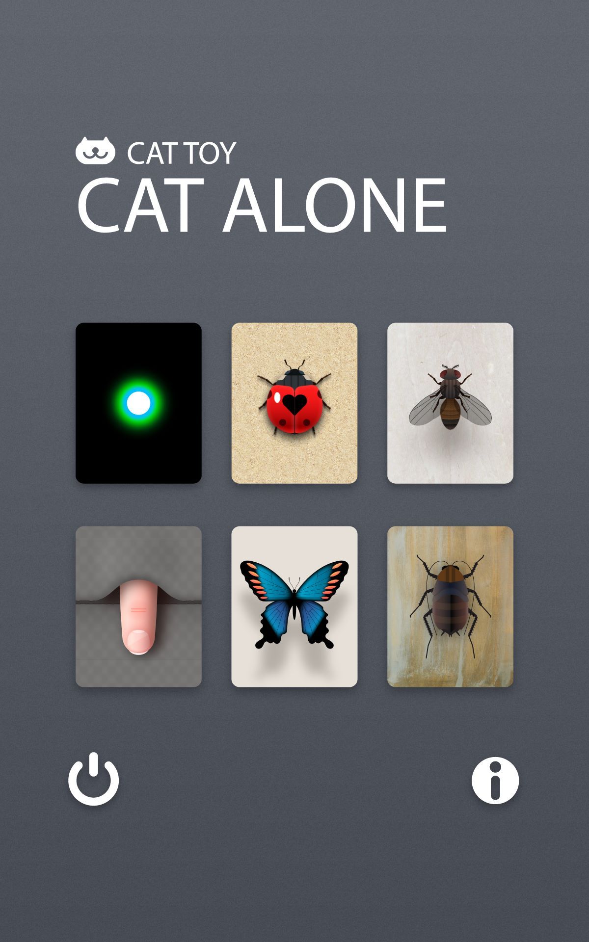 CAT ALONE - Cat toy
