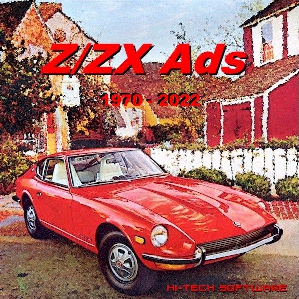 Nissan Z/Zx Ads 1970-2022