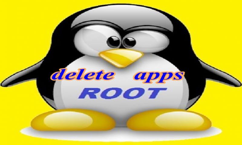delete apps root