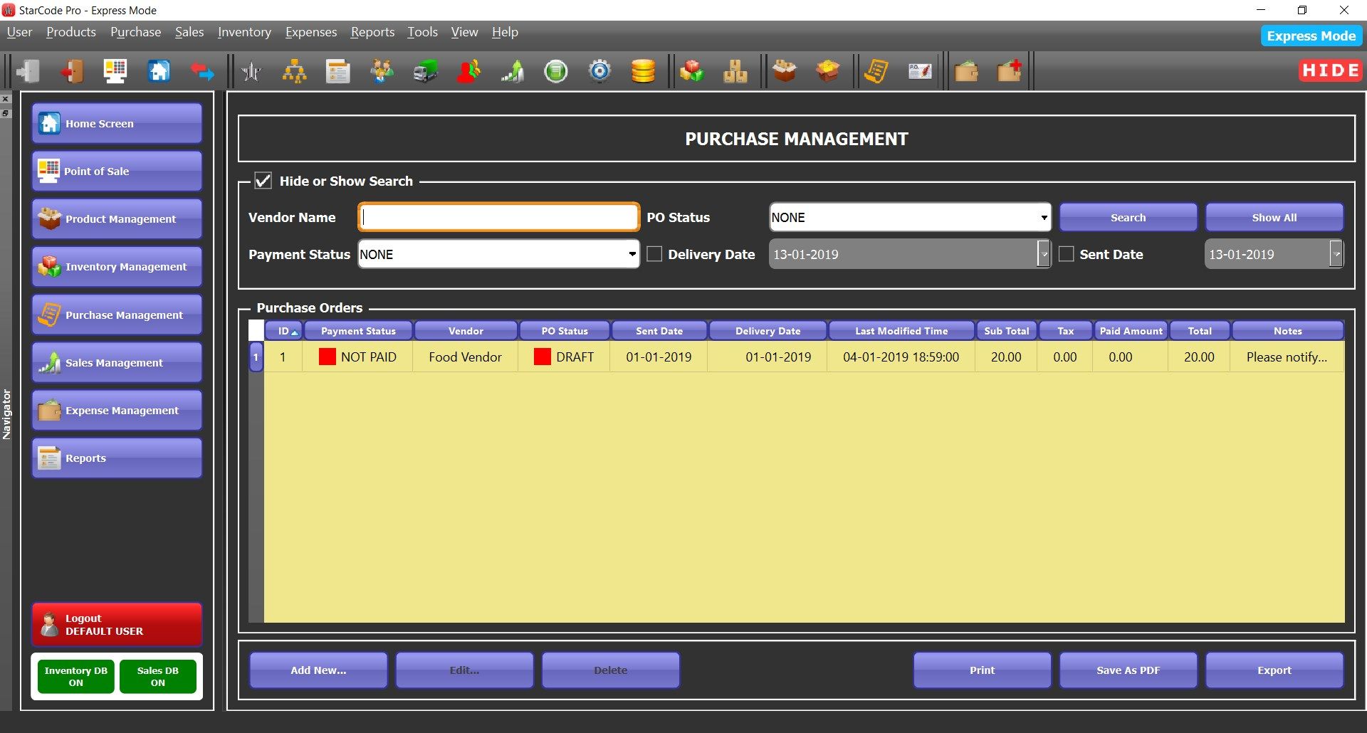 StarCode POS & Inventory Manager (Pro Edition)