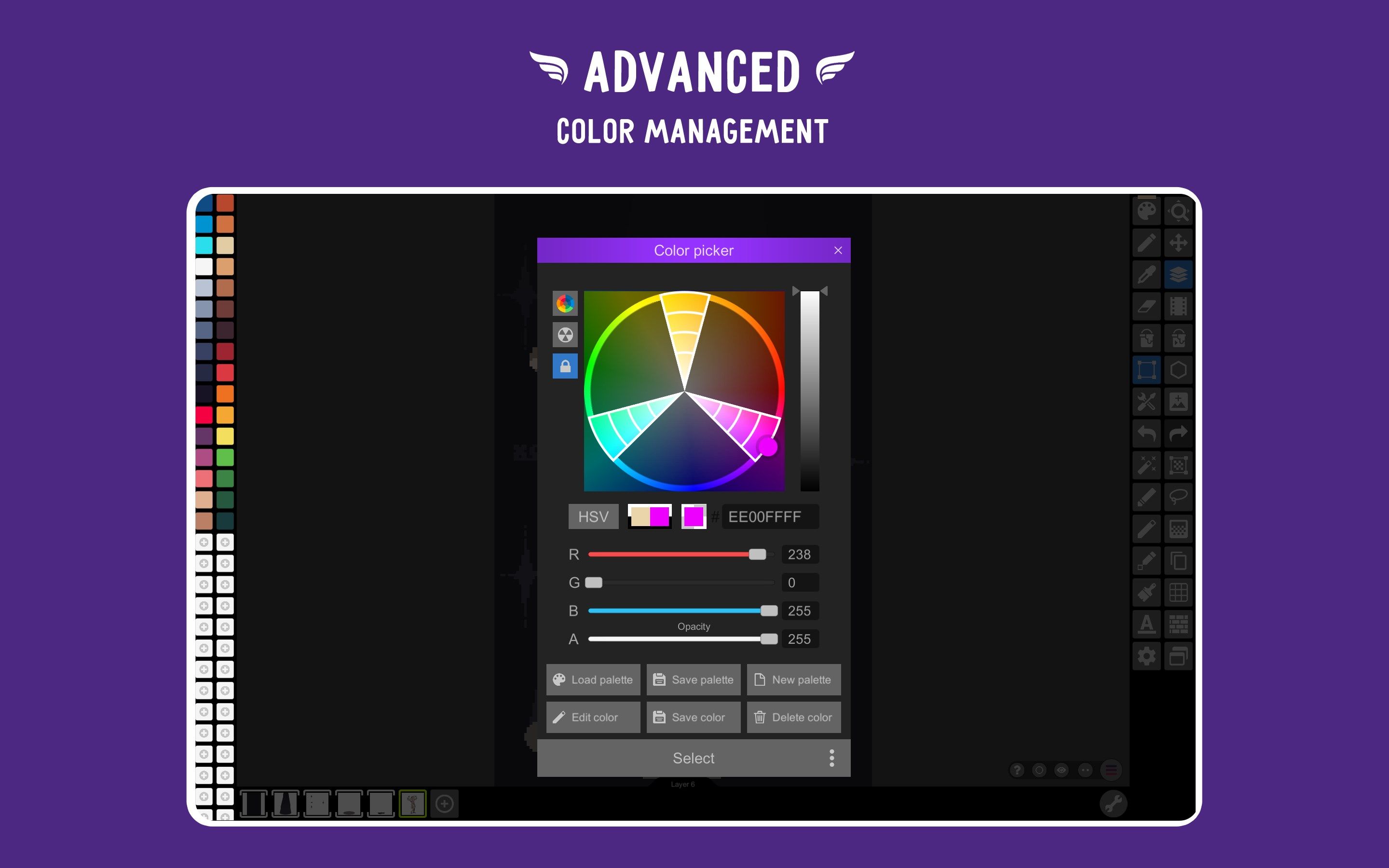 Advanced color management