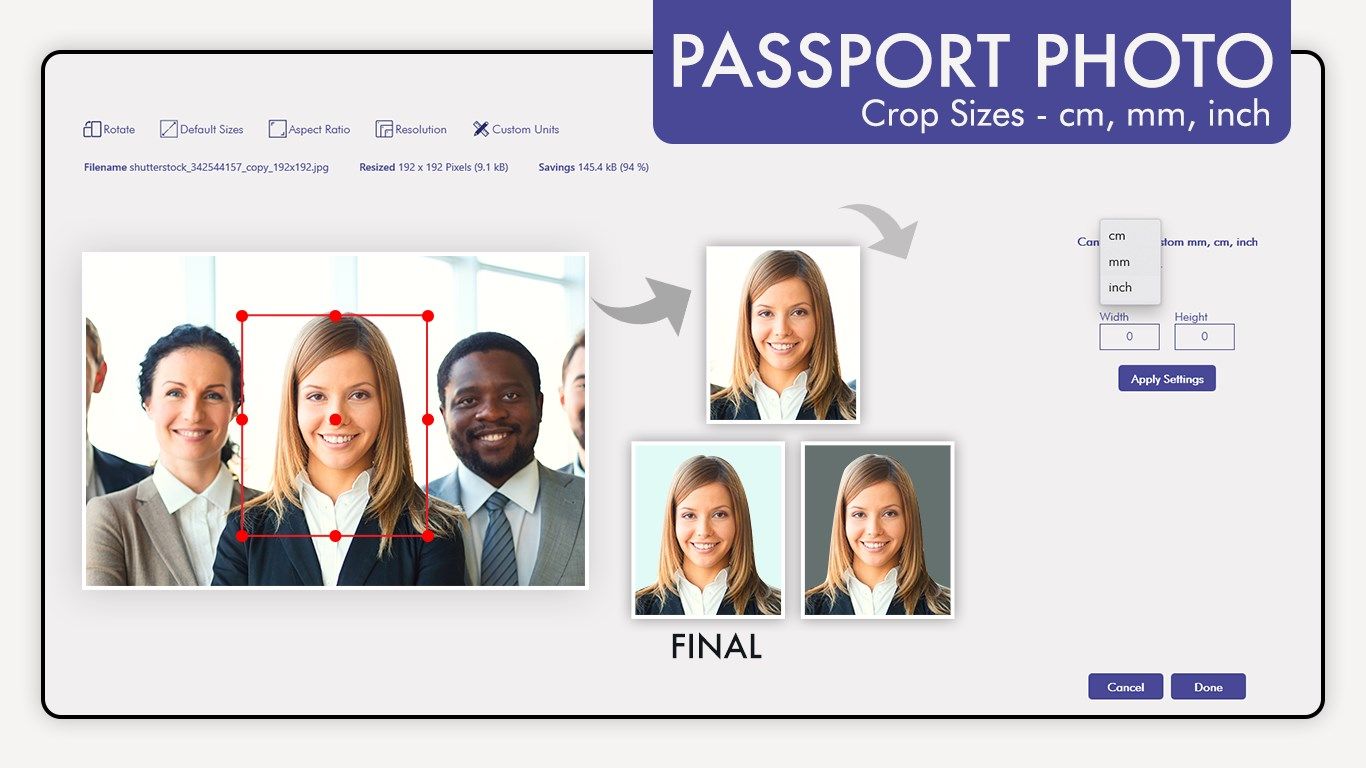 Passport Photo ID Maker