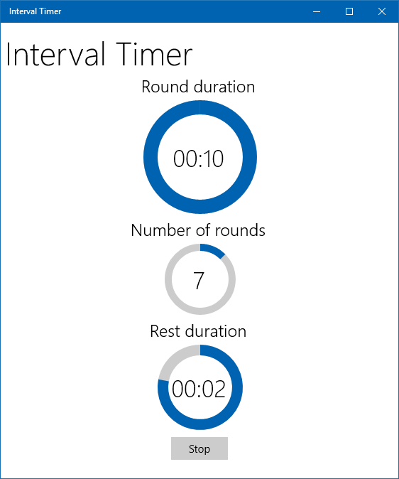 Interval Timer for Sports
