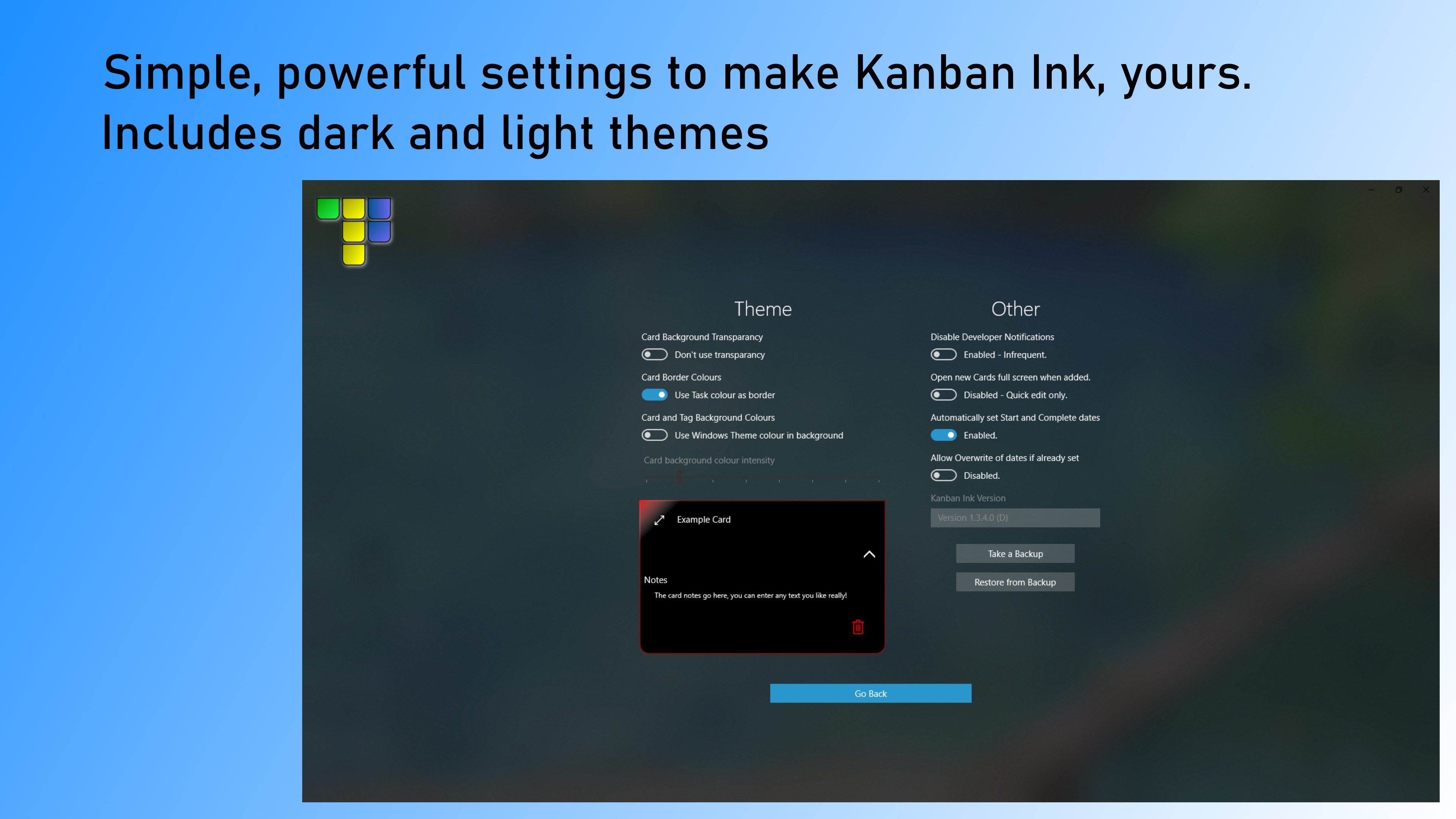 Kanban Ink - Visualise, Plan, Do