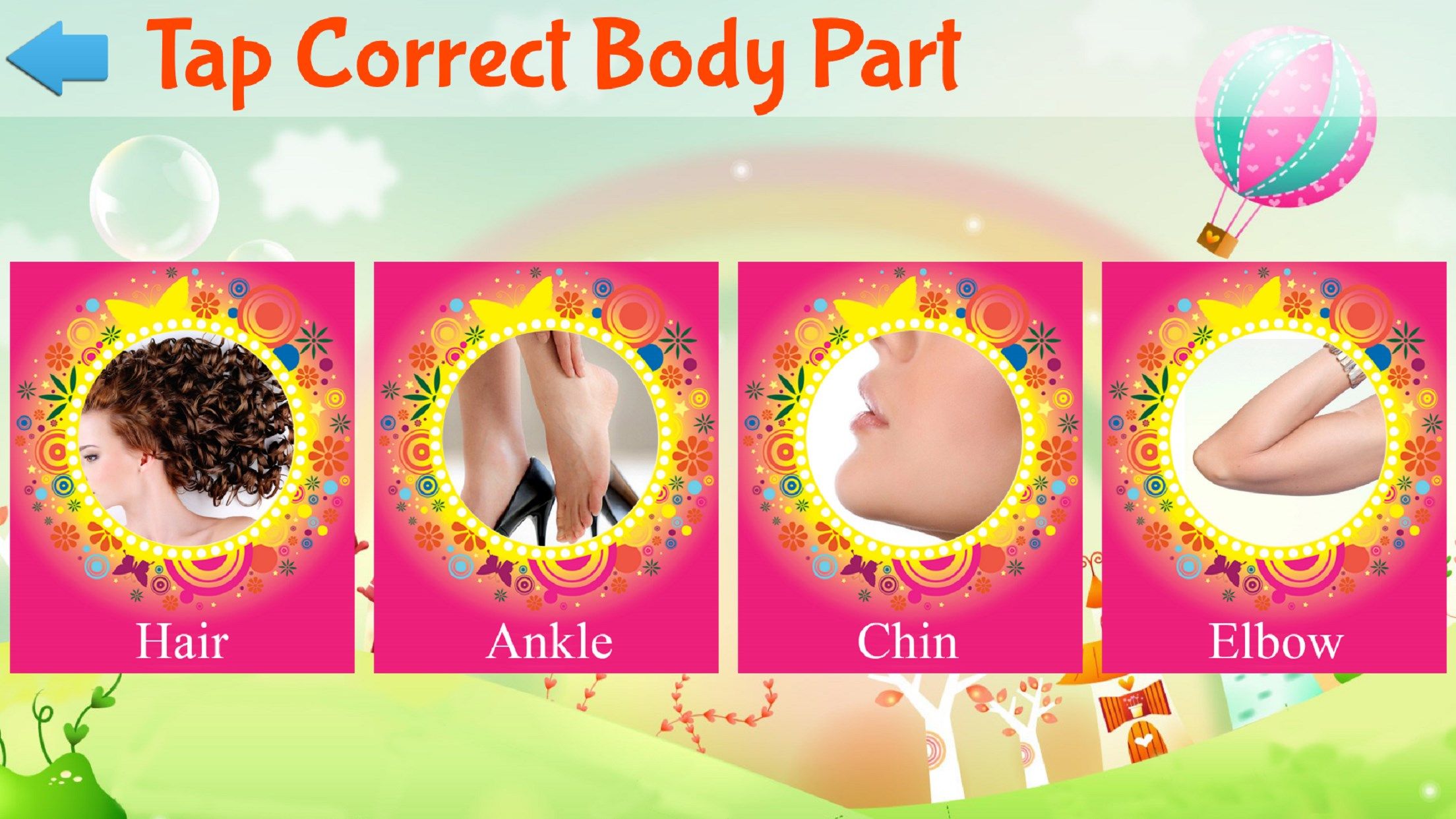 Human Body Parts for Kids