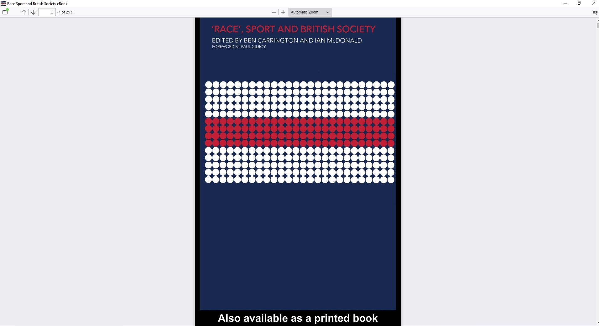 Race Sport and British Society eBook
