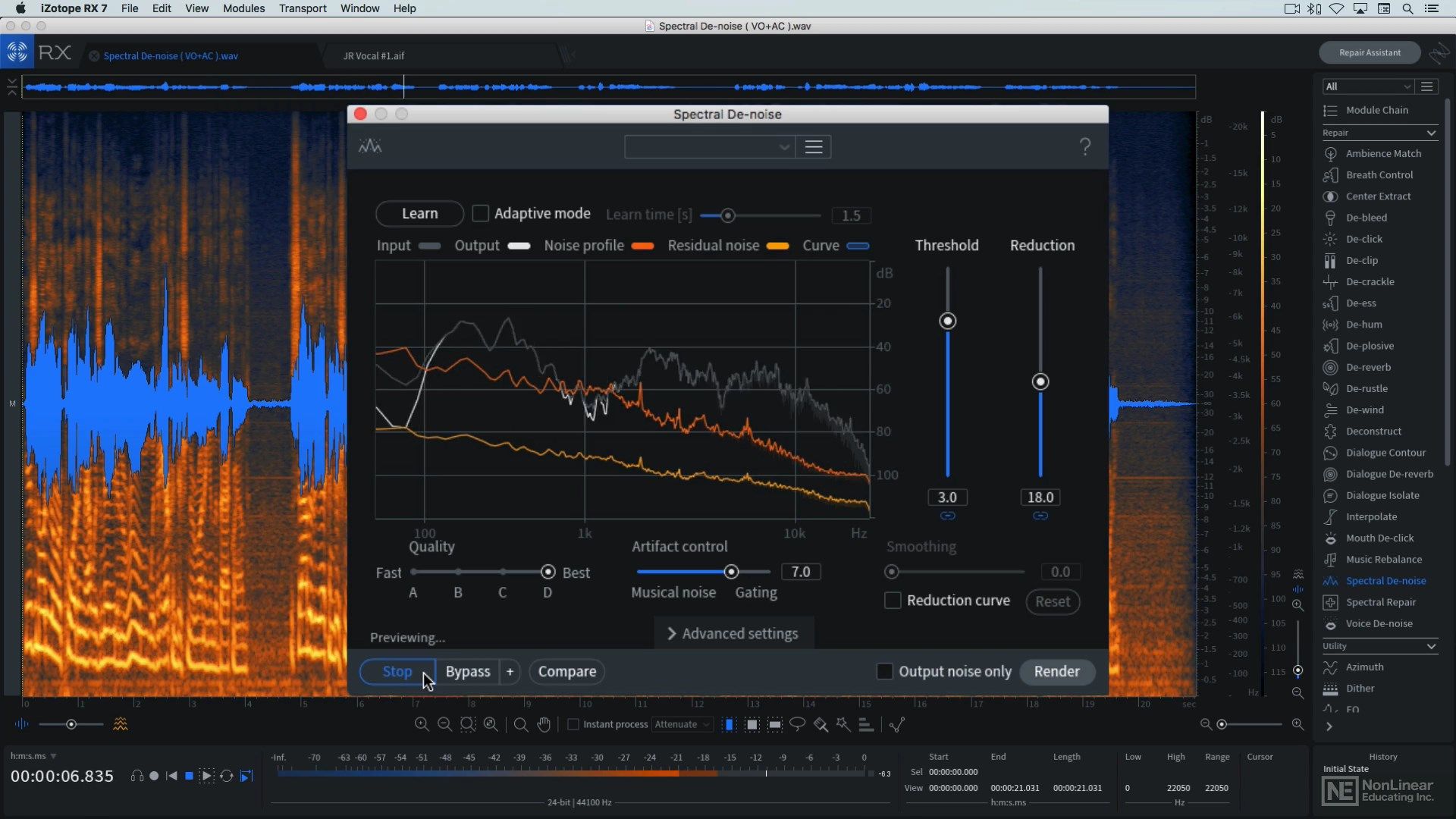 The Unofficial Video Manual for iZotope RX 7 301