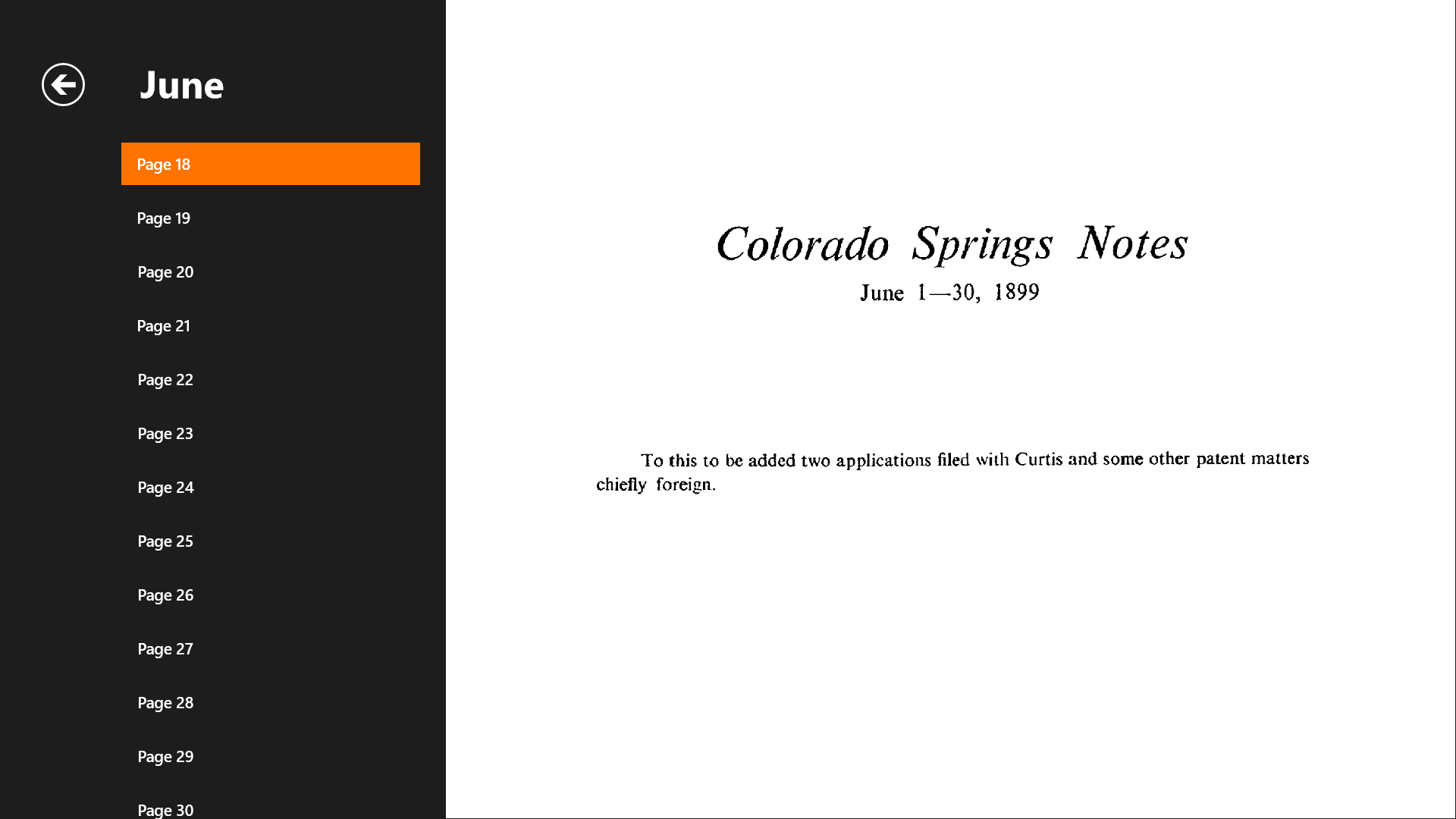 Colorado springs notes