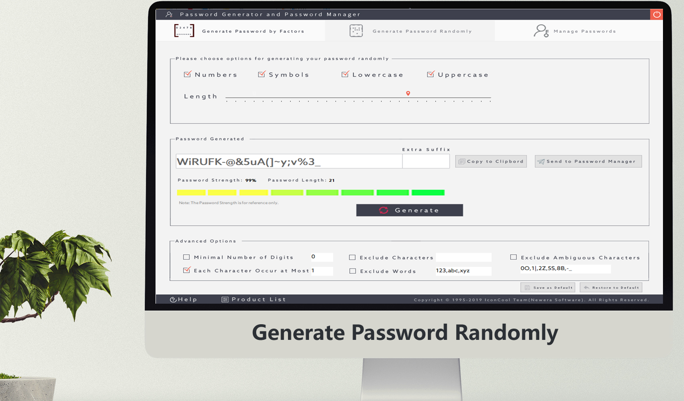 Generate Password Randomly