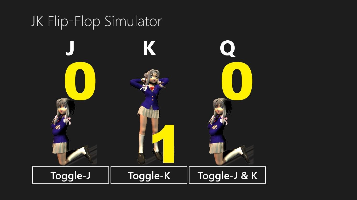 This is JK Flip-Flop Simulator