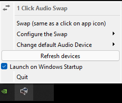 1-Click Audio Swap