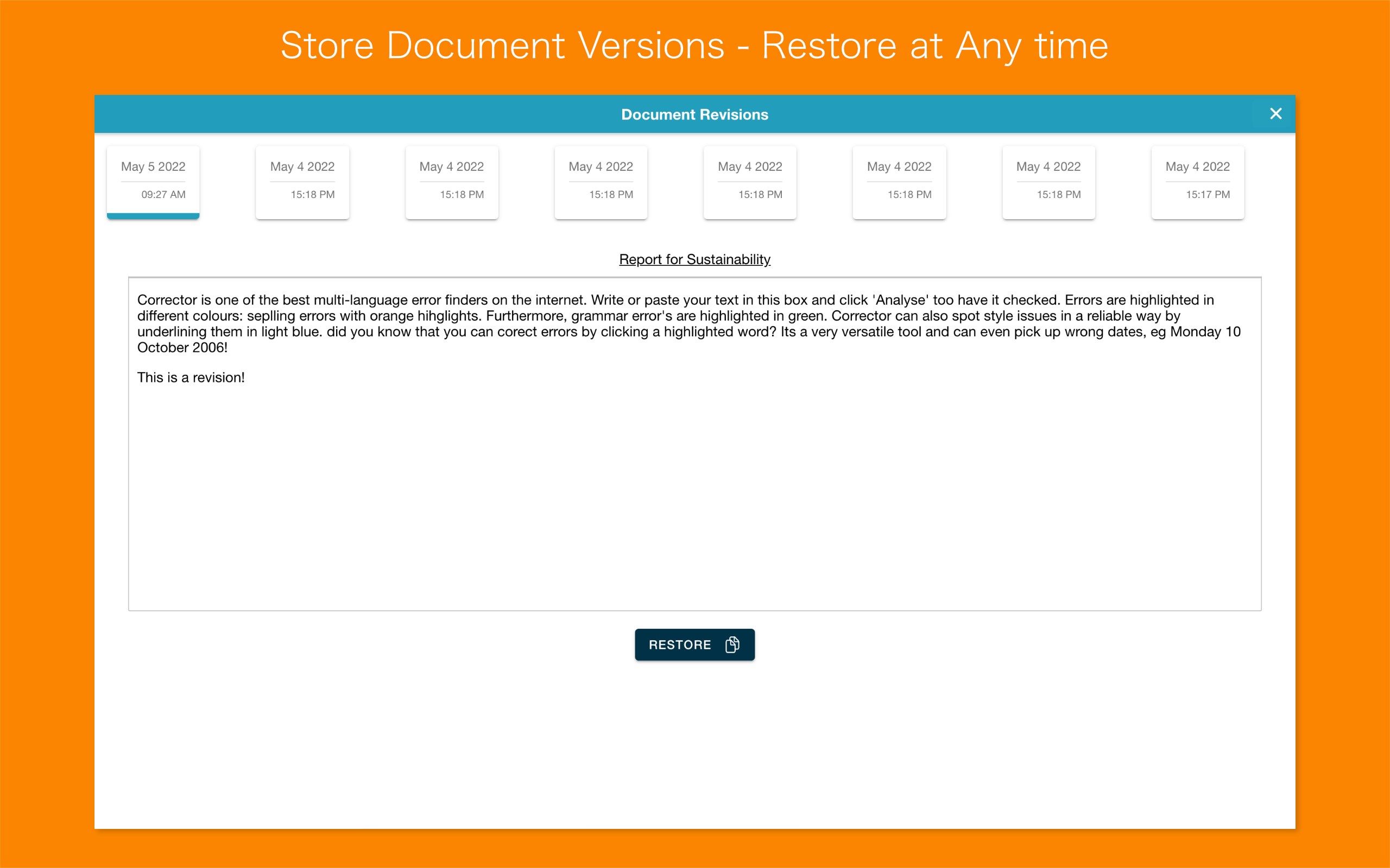 Corrector - Spelling and Grammar Checker