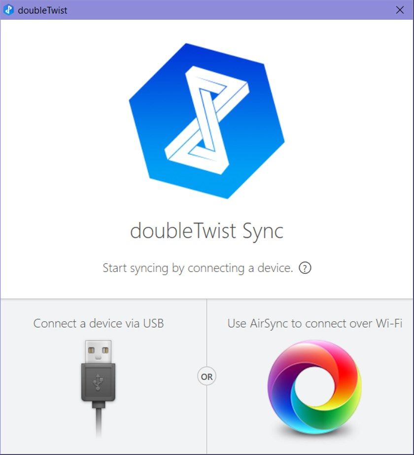 Plug your phone to your Windows PC via USB or sync via AirSync.