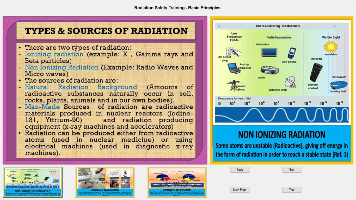 INTERACTIVE RADIATION SAFETY TRAINING IN CYCLOTRON FACILITY