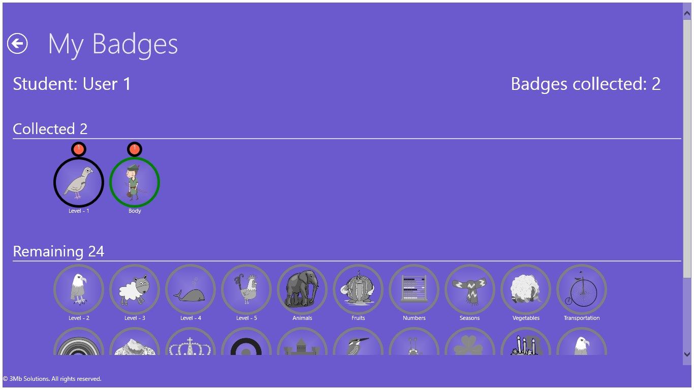 Badge Page