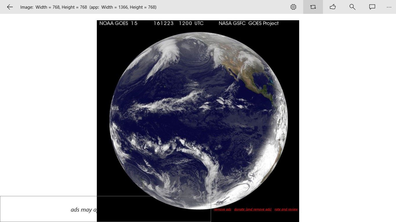 Weather Satellites Images
