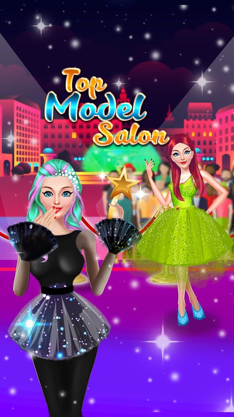 Princess Top Model Salon Makeover Game
