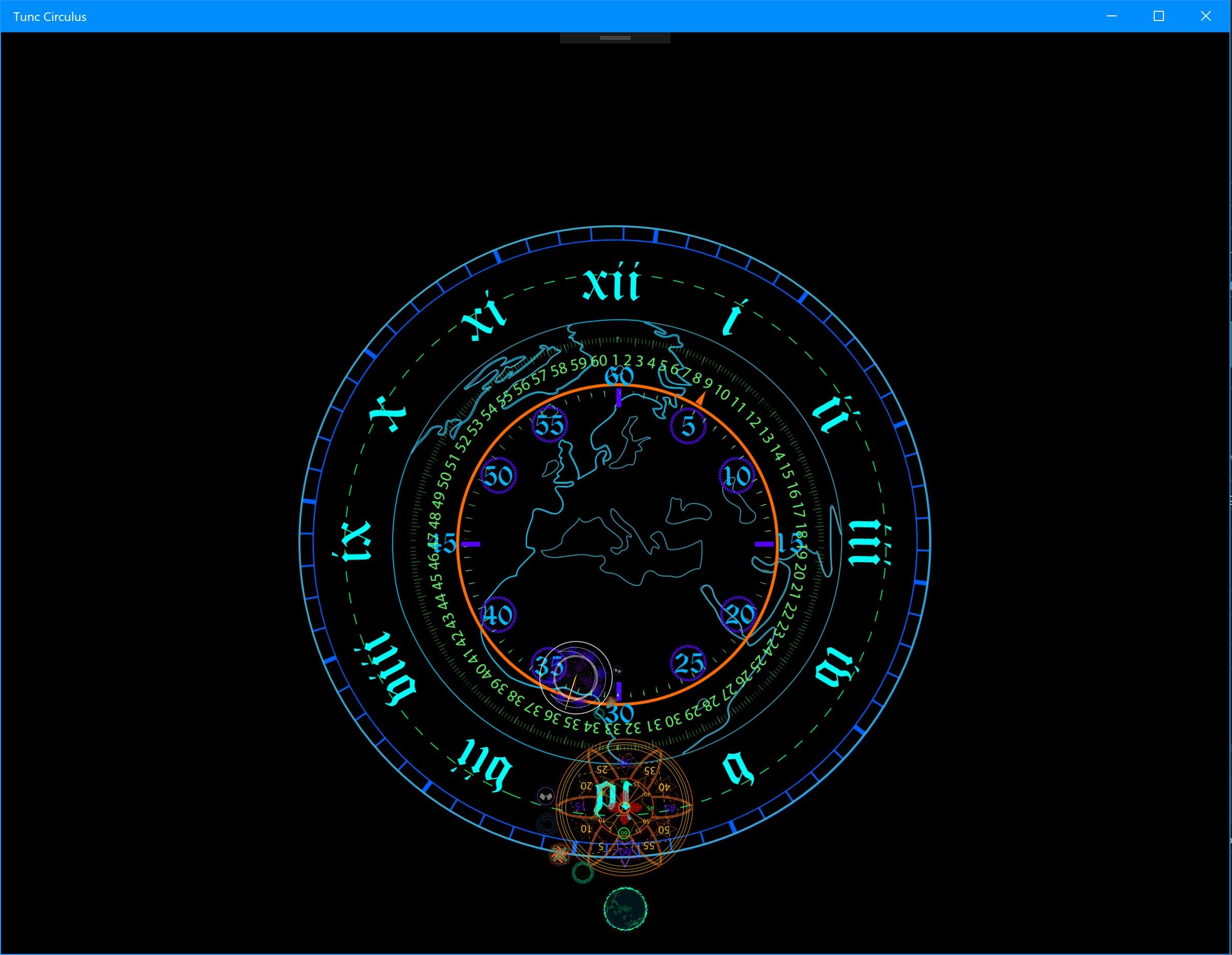 Glyph Clock (Tunc Circulus)