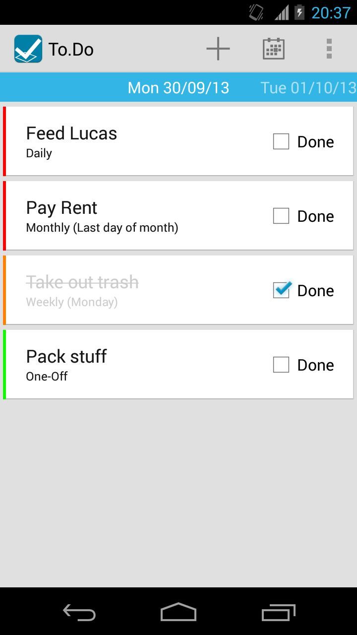 To.Do - Daily Task Checklist