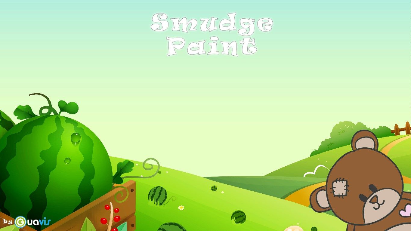 A warm and colorful welcome from Smudge Paint.