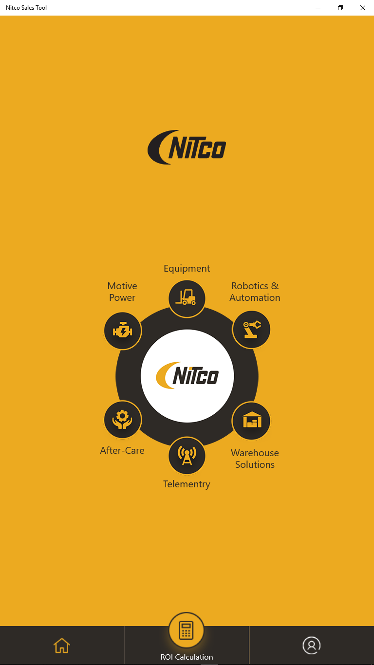 NITCO Sales Tool