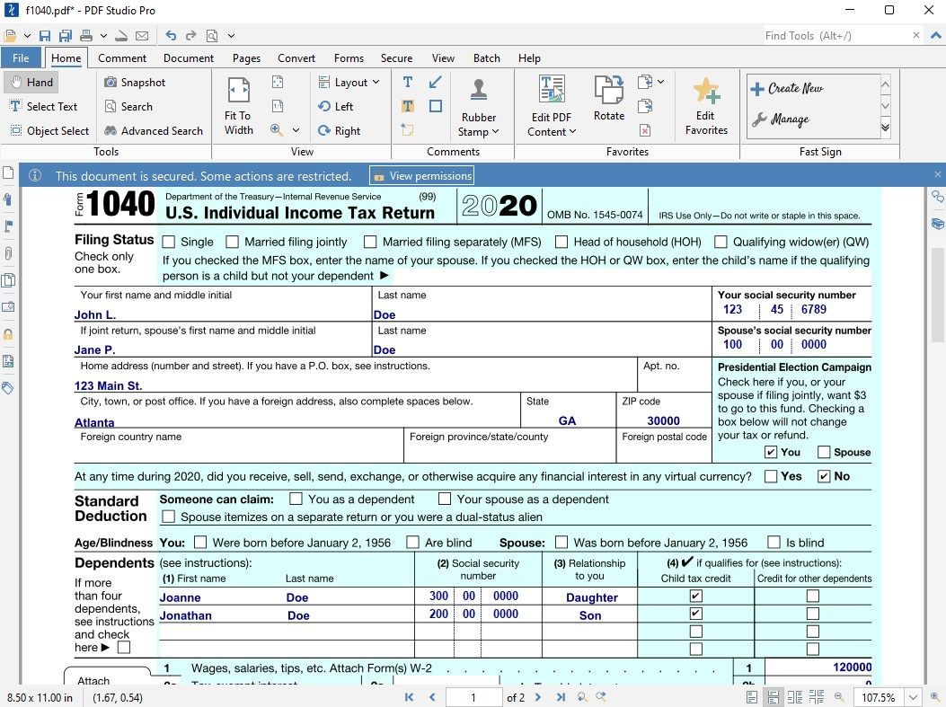 Fill and Save Forms