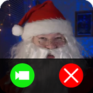 Live video call santa christmas