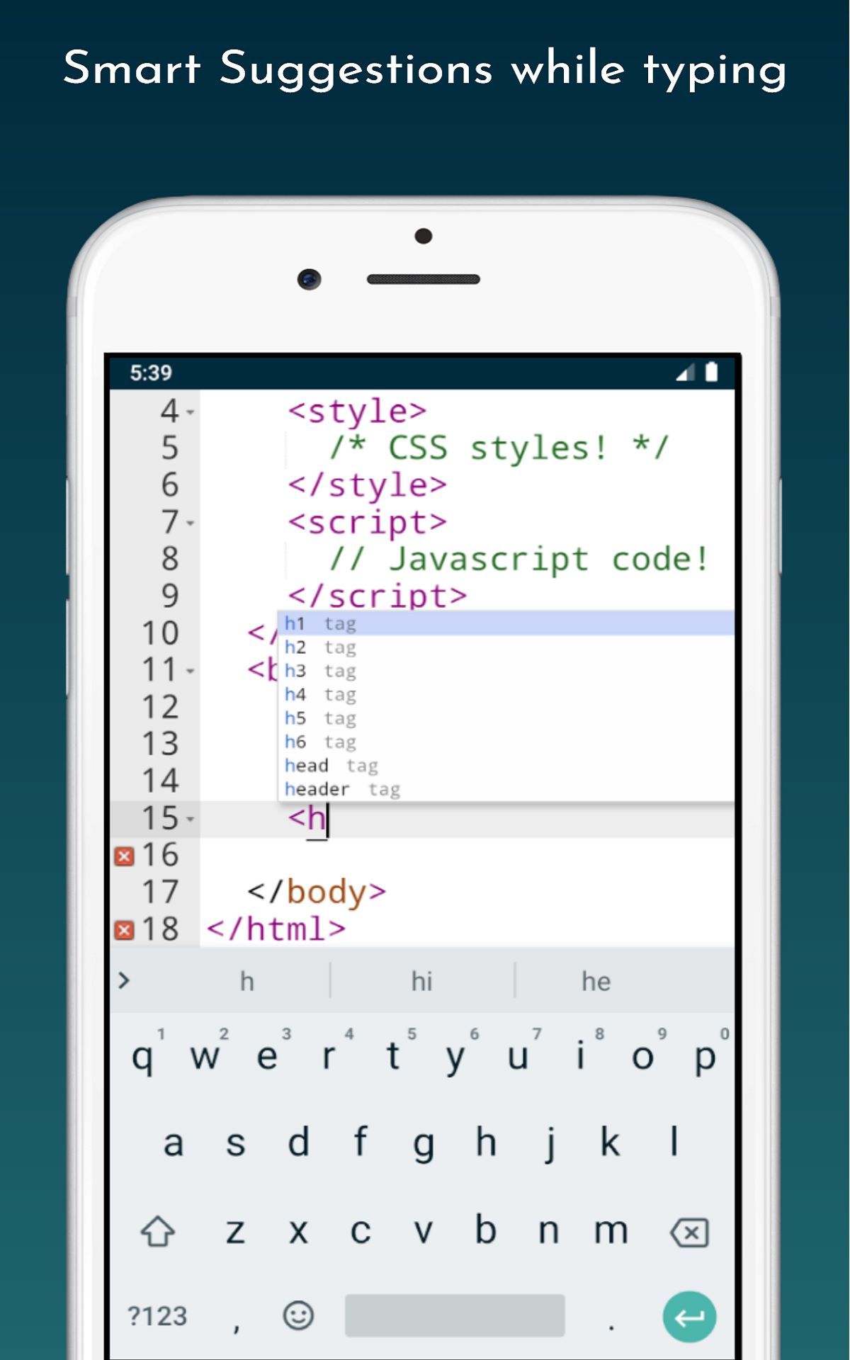 Web Editor: Create webpage using HTML | CSS | JavaScript